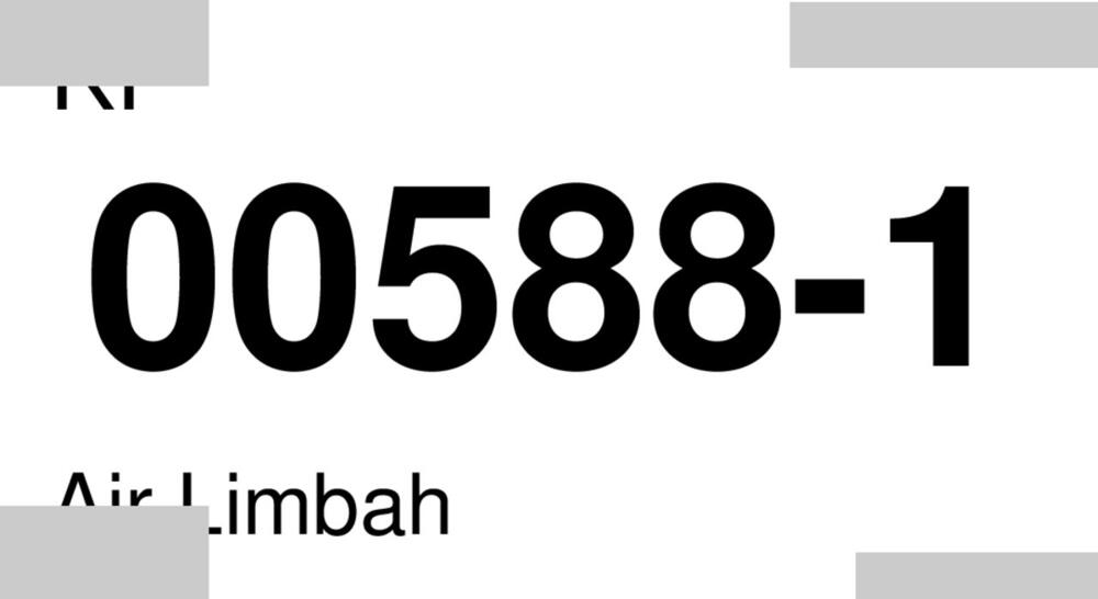 Screenshot LabKlin: Label sampel labkesmas